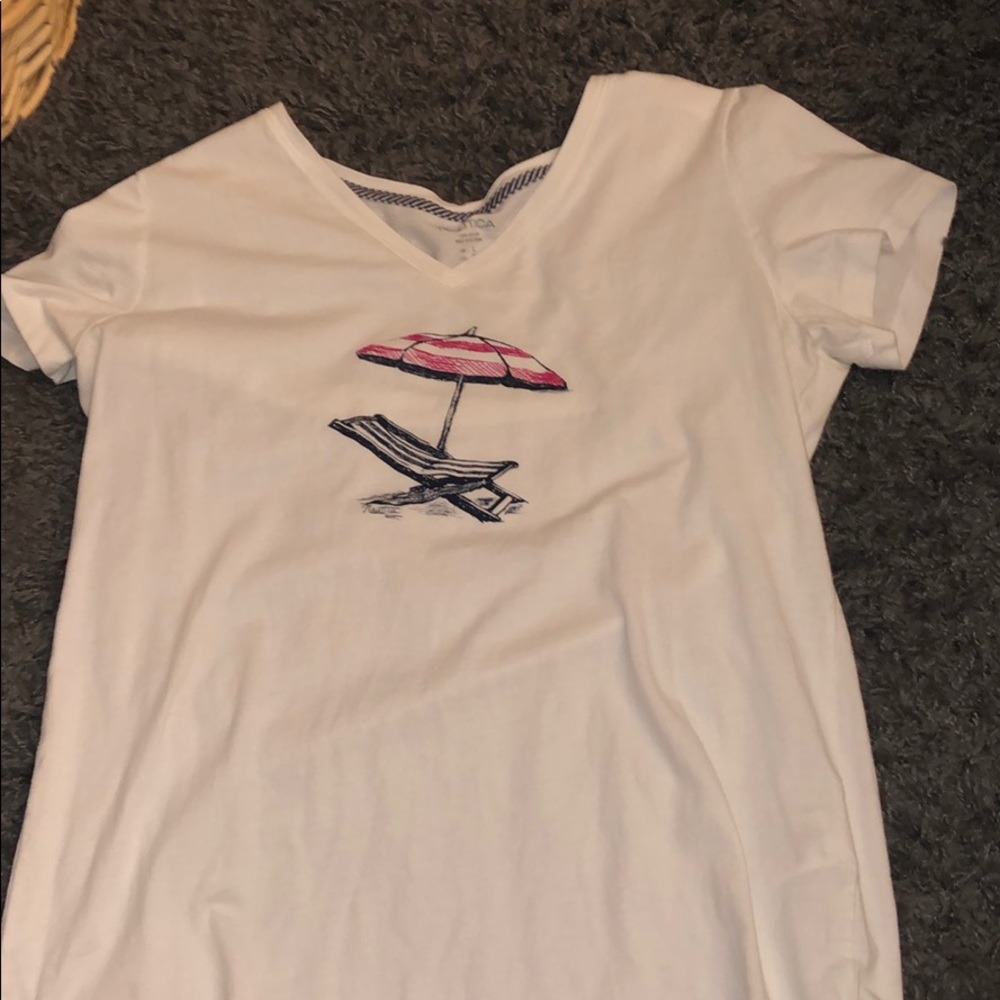 Nautica beach shirt